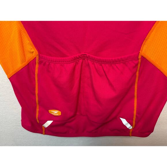 Sugoi Women's Neo Pro Cycling Jersey, Hot Pink/Orange, Size Small - Picture 4 of 7
